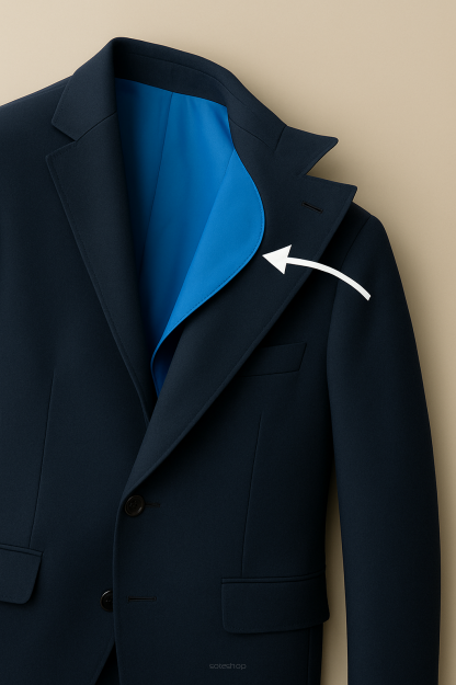 Wymiana podszewki w marynarce - (cena bez podszewki)